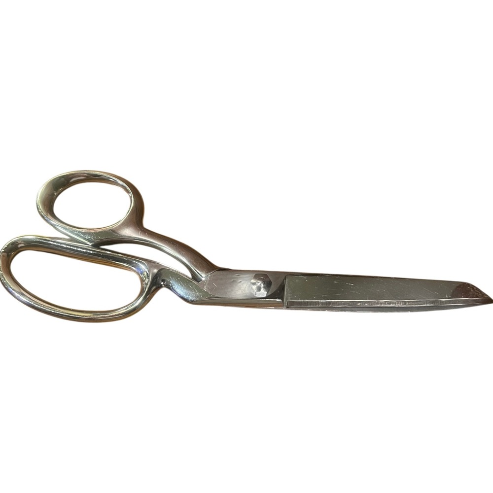 Gingher 8 Inch Dressmaker Shears Chrome Plated Fabric Scissors Brazil